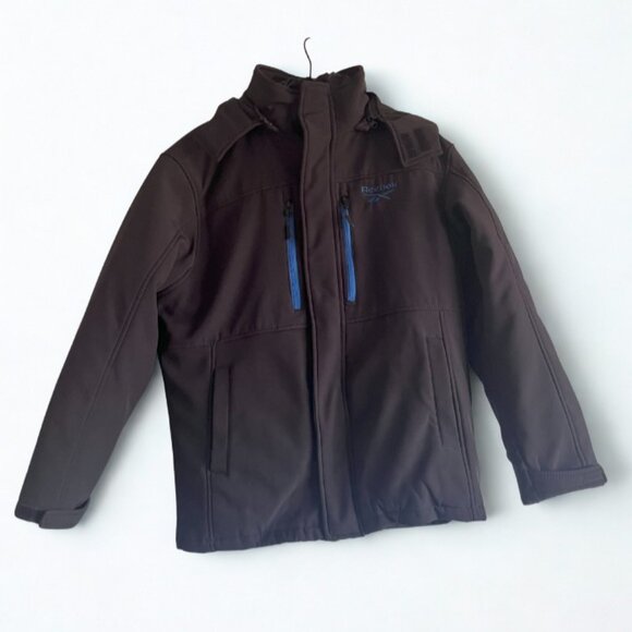 3-in-1 Reebok Black and Blue Waterproof Heavy Weight Jacket Youth XL (18-20) - Picture 2 of 14